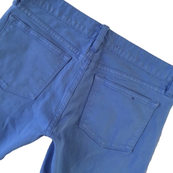 J.Crew Periwinkle Toothpick cropped ankle jeans size 28 - Picture 3 of 10
